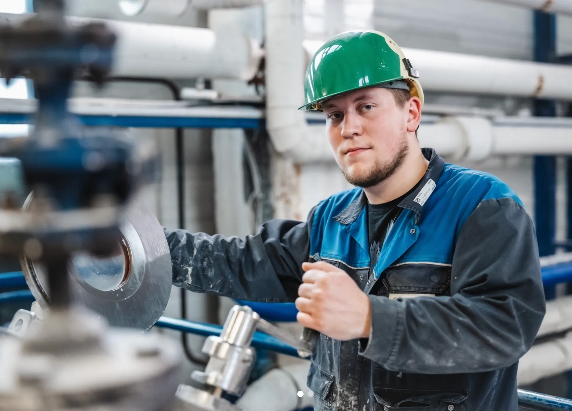 Mitarbeiter in der Produktion bei VOELPKER