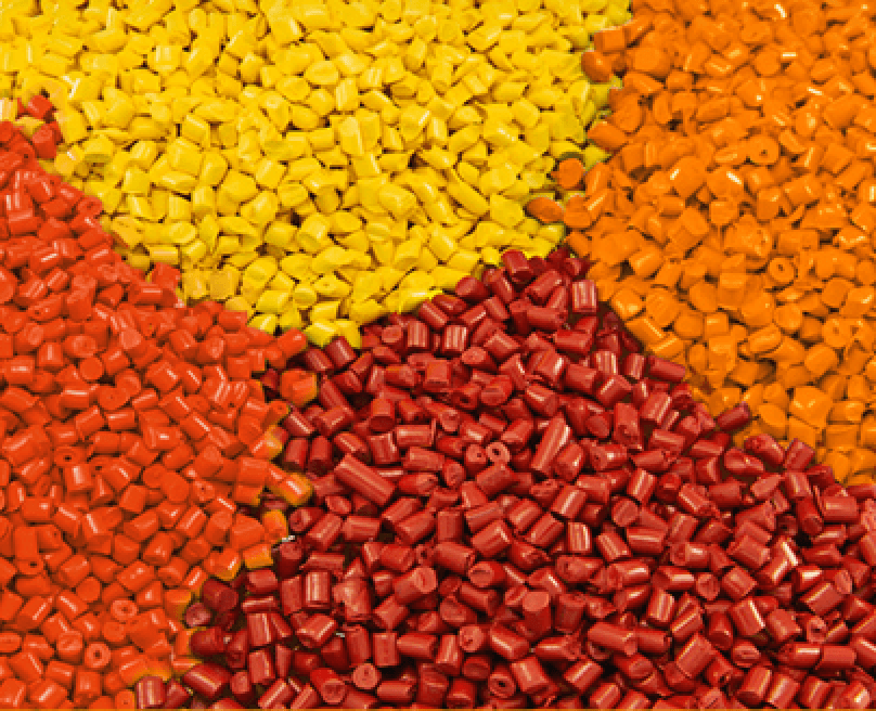 Plastic Series – Farbige Kunststoffgranulate